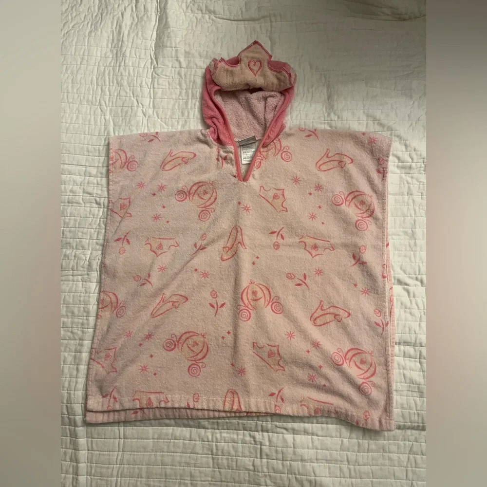 Disney store princess hooded towel